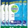 Dettol - Power & Fresh - Schoonmaakdoekjes - Oceaanfris - 4 X 80 Doekjes 2 Dettol - Power & Fresh - Schoonmaakdoekjes - Oceaanfris - 4 X 80 Doekjes -Schoonmaakproducten Winkel 1015x1200