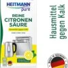 HEITMANN Pure Ontkalker- Citroenzuur Ontkalker, Natuurvriendelijke Kalkreiniger Voor Een Hygiënische Reiniging - Poeder, 1x 350 G -Schoonmaakproducten Winkel 1023x1200