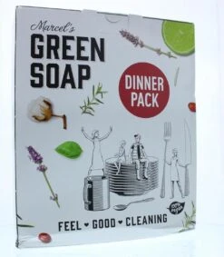 Marcel's Green Soap Dinner Pack - 1 X 1 Box -Schoonmaakproducten Winkel 1047x1200 1