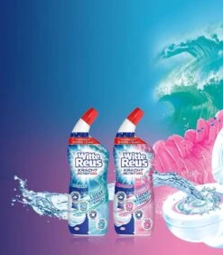 Witte Reus Toiletreiniger - Kracht Actief Gel Oceaan - Voordeelverpakking 10 X 700ml -Schoonmaakproducten Winkel 1052x1200