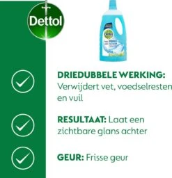 Dettol - Power & Fresh - Allesreiniger - Katoenfris - 8 X 1 Liter -Schoonmaakproducten Winkel 1159x1200 2