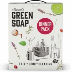 Marcel's Green Soap Dinner Pack - 1 X 1 Box -Schoonmaakproducten Winkel 1183x1200