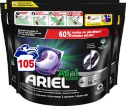 Ariel All In 1 Wasmiddel Pods - Wascapsules - +Revitablack - Voordeelverpakking 3 X 35 Wasbeurten