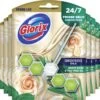 Glorix Aroma Lux Toiletblokken White Rose & Tea Tree Oil - 9 X 55g - Voordeelverpakking -Schoonmaakproducten Winkel 1200x1109