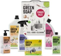 Marcel's Green Soap Dinner Pack - 1 X 1 Box -Schoonmaakproducten Winkel 1200x1116