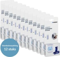 Geberit DuoFresh Sticks - 96 Stuks - Voordeelverpakking - Toilet/WC Blokjes Inbouwreservoir -Schoonmaakproducten Winkel 1200x1125 1
