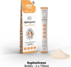 SophieGreen Voorjaarspakket; Allesreiniger + Keukenreiniger - 2x 750ml + Navullingen + Sopje Allesreiniger 100g -Schoonmaakproducten Winkel 1200x1142 1