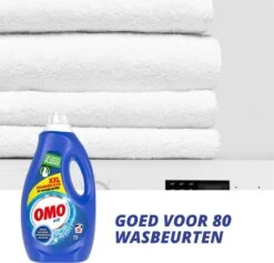Omo Wit XXL Vloeibaar Wasmiddel - 80 Wasbeurten - Voordeelfles -Schoonmaakproducten Winkel 1200x1152 3