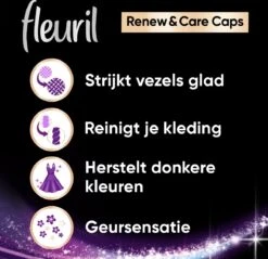 Fleuril Renew Zwart - Vloeibaar Wasmiddel - Voordeelverpakking - 65 Wasbeurten -Schoonmaakproducten Winkel 1200x1163 1