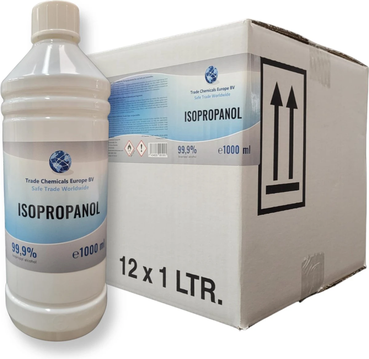 TCE - Isopropanol - Isopropyl-alcohol - IPA - 99,9% Zuiver - 12 Liter 3 TCE - Isopropanol - Isopropyl-alcohol - IPA - 99,9% Zuiver - 12 Liter