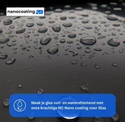 NC Nano Coating Voor Glas - Nano Coating Glas - Glascoating - Anti Condens - Water- & Vuilafstotend - Tot 5m2 -Schoonmaakproducten Winkel 1200x1173 1