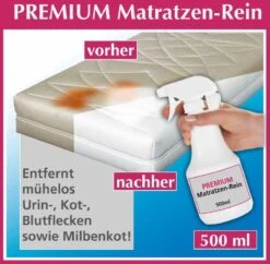 Merkloos Matrasreiniger - Matras Schoon - Anti-mijt - 500ml 6 Merkloos Matrasreiniger - Matras Schoon - Anti-mijt - 500ml -Schoonmaakproducten Winkel 1200x1175