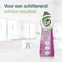 Cif CleanBoost Cream Pink Schuurmiddel - 8 X 750 Ml - Voordeelverpakking -Schoonmaakproducten Winkel 1200x1199 3
