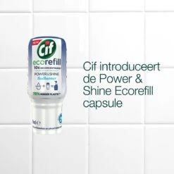 Cif Power & Shine Badkamer Ecorefill Capsule - 10 X 70 Ml - Voordeelverpakking -Schoonmaakproducten Winkel 1200x1200 156