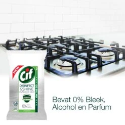 Cif Disinfect & Shine Wipes Original Desinfectie Schoonmaakdoekjes - 12 X 30 Doekjes - Voordeelverpakking -Schoonmaakproducten Winkel 1200x1200 175