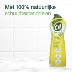 Cif CleanBoost Cream Citroen Schuurmiddel - 8 X 750 Ml - Voordeelverpakking -Schoonmaakproducten Winkel 1200x1200 73
