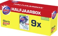 Glorix Power 5 Bleek Toiletblokken - 9 Stuks - Voordeelverpakking -Schoonmaakproducten Winkel 1200x760 2