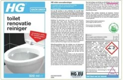 HG Toilet Renovatiekit - 500ml - Extreem Sterk - Volledige Kit 6 HG Toilet Renovatiekit - 500ml - Extreem Sterk - Volledige Kit -Schoonmaakproducten Winkel 1200x784 1