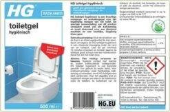 HG Toiletgel Hygiënisch - 500 Ml - Glanzend Resultaat - Krachtige Reiniger En Ontkalker 8 HG Toiletgel Hygiënisch - 500 Ml - Glanzend Resultaat - Krachtige Reiniger En Ontkalker -Schoonmaakproducten Winkel 1200x792