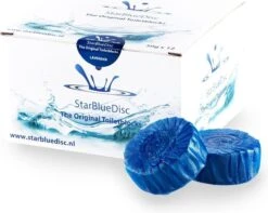 StarBlueDisc 12 Stuks Toiletblokjes Halfjaar Verpakking Blauw -Schoonmaakproducten Winkel 1200x957 1