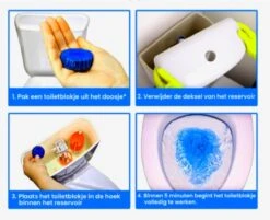 DONGOODS® Toiletblokjes Voor Inbouwreservoirs – WC-blokjes – Toiletblokken In Een Voordeelverpakking – 12 Stuks -Schoonmaakproducten Winkel 1200x976 1