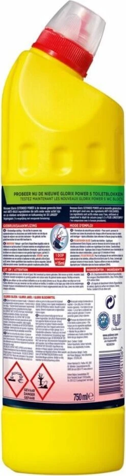 8x Glorix Bleek Original 750 Ml -Schoonmaakproducten Winkel 319x1200