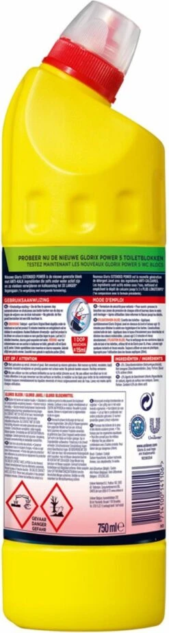 Glorix Bleek - Orginal 750ML -Schoonmaakproducten Winkel 321x1200