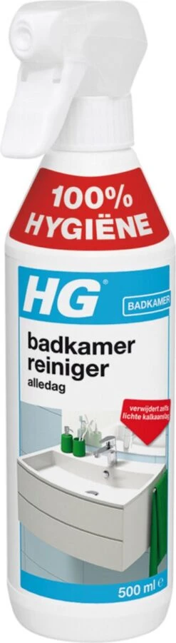 HG Badkamerreiniger Alledag - 500ml - Verwijdert Zeepresten, Huidvetten En Lichte Kalkaanslag -Schoonmaakproducten Winkel 329x1200