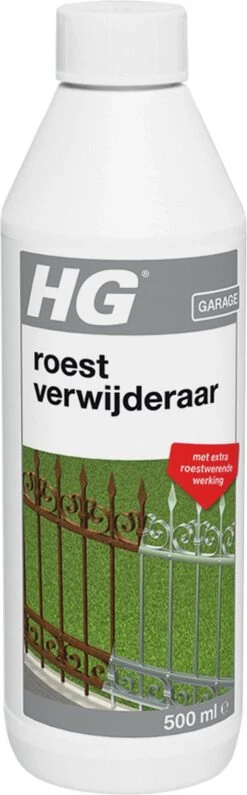 HG Roestverwijderaar - 500 Ml - Verwijdert Roest Zonder Schuren - Roestwerende Werking -Schoonmaakproducten Winkel 373x1200 1