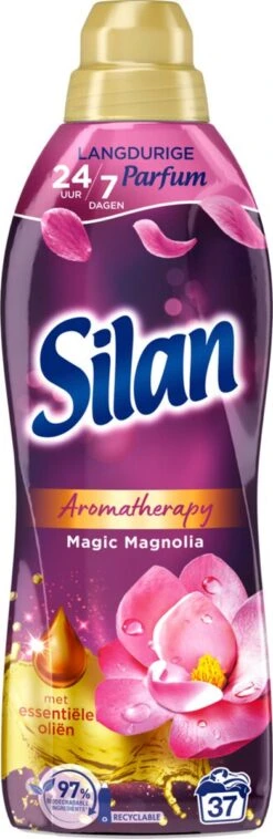 Silan Aroma Therapy Magic Magnolia Wasverzachter - 6 X 37 Wasbeurten - Voordeelverpakking -Schoonmaakproducten Winkel 391x1200