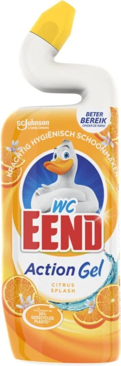 6x WC Eend Toiletreiniger Action Gel Citrus Splash 750 Ml 10 6x WC Eend Toiletreiniger Action Gel Citrus Splash 750 Ml -Schoonmaakproducten Winkel 399x1200 2