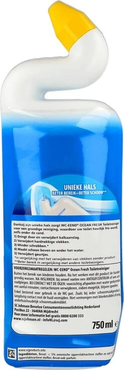 6x WC Eend Toiletreiniger Marine Wave 750 Ml -Schoonmaakproducten Winkel 405x1200