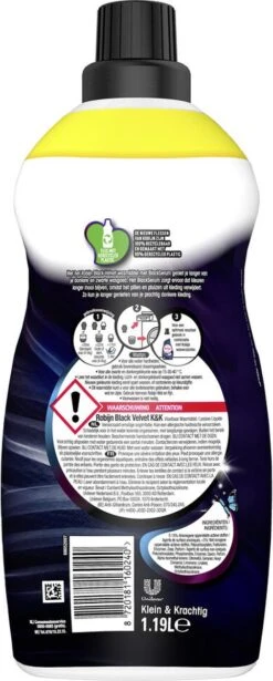 4x Robijn Klein & Krachtig Wasmiddel Black Velvet 1,19 Liter -Schoonmaakproducten Winkel 482x1200 6