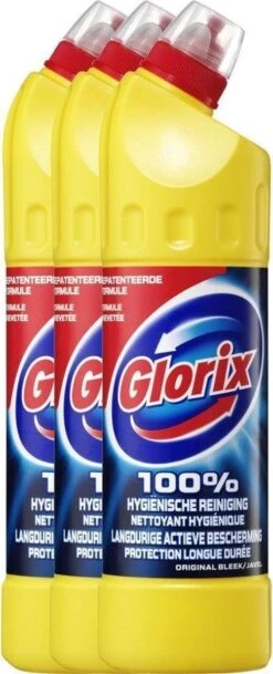 Glorix Original - 3 X 750 Ml - Bleek -Schoonmaakproducten Winkel 487x1200