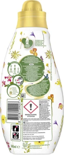 Robijn Klein & Krachtig Wit Floral Morning Vloeibaar Wasmiddel - 8 X 19 Wasbeurten - Voordeelverpakking -Schoonmaakproducten Winkel 495x1200 1