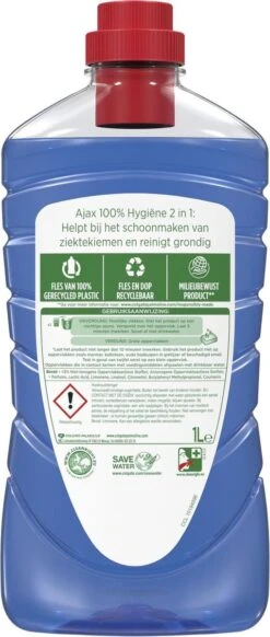 Ajax® Ajax Allesreiniger 100% Hygiene 6 X 1L - Voordeelverpakking 11 Ajax® Ajax Allesreiniger 100% Hygiene 6 X 1L - Voordeelverpakking -Schoonmaakproducten Winkel 509x1200