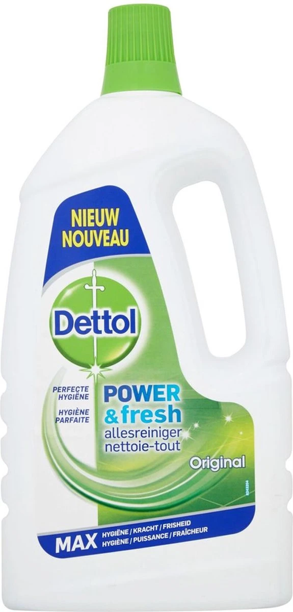 Dettol Allesreiniger Power & Fresh - Original - 1.5 L 3 Dettol Allesreiniger Power & Fresh - Original - 1.5 L