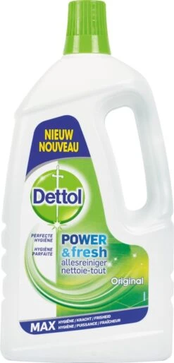 Dettol Allesreiniger Power & Fresh - Original - 1.5 L 24 Dettol Allesreiniger Power & Fresh - Original - 1.5 L -Schoonmaakproducten Winkel 577x1200