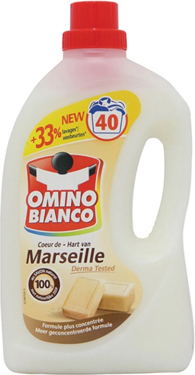 Omino Bianco Marseille - 2L/40 Wasbeurten 3 Omino Bianco Marseille - 2L/40 Wasbeurten
