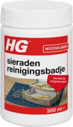 HG Sieraden Reinigingsbadje - 300 Ml - Inclusief Borstelje En Pincet 8 HG Sieraden Reinigingsbadje - 300 Ml - Inclusief Borstelje En Pincet -Schoonmaakproducten Winkel 686x1200