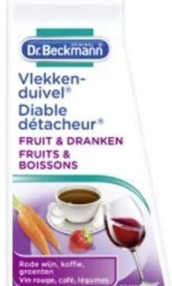 Dr. Beckmann Vlekkenduivel Fruit & Dranken 50 Ml -Schoonmaakproducten Winkel 722x1200