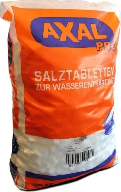 Axal Pro - Regenererend Zout In Tabletvorm - 25 Kg - Voor Waterontharding. -Schoonmaakproducten Winkel 755x1200