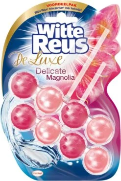 Witte Reus DeLuxe Toiletblok - Delicate Magnolia - WC Blokjes Voordeelverpakking - 20 Stuks -Schoonmaakproducten Winkel 802x1200 1