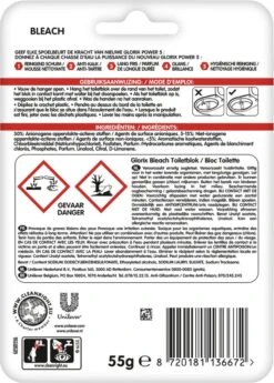 Glorix Power 5 Bleek Toiletblokken - 9 Stuks - Voordeelverpakking -Schoonmaakproducten Winkel 860x1200 2