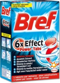 Bref Wc 6x Effect Power-Tabs - 3 X 8 Tabs -Schoonmaakproducten Winkel 867x1200