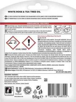 Glorix Aroma Lux Toiletblokken White Rose & Tea Tree Oil - 9 X 55g - Voordeelverpakking -Schoonmaakproducten Winkel 888x1200 1