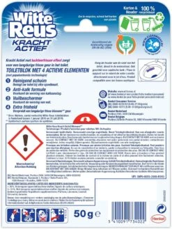 Witte Reus Kracht Actief Toiletblok - Bloesem - WC Blokjes Voordeelverpakking - 10 Stuks -Schoonmaakproducten Winkel 901x1200 2