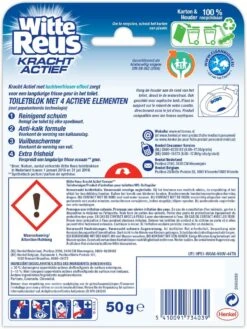 Witte Reus Kracht Actief Toiletblok - Oceaan - WC Blokjes Voordeelverpakking - 10 Stuks -Schoonmaakproducten Winkel 901x1200 5