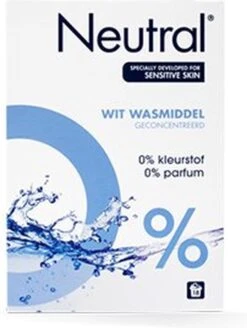 Neutral 0% Wit Parfumvrij Waspoeder - 45 Wasbeurten - Wasmiddel -Schoonmaakproducten Winkel 904x1200