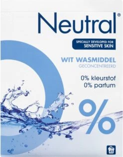 Neutral 0% Wit Parfumvrij Waspoeder - 45 Wasbeurten - Wasmiddel -Schoonmaakproducten Winkel 945x1200 1